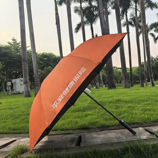 雨伞厂 定做-平安保险广告伞、 高尔夫雨伞广告